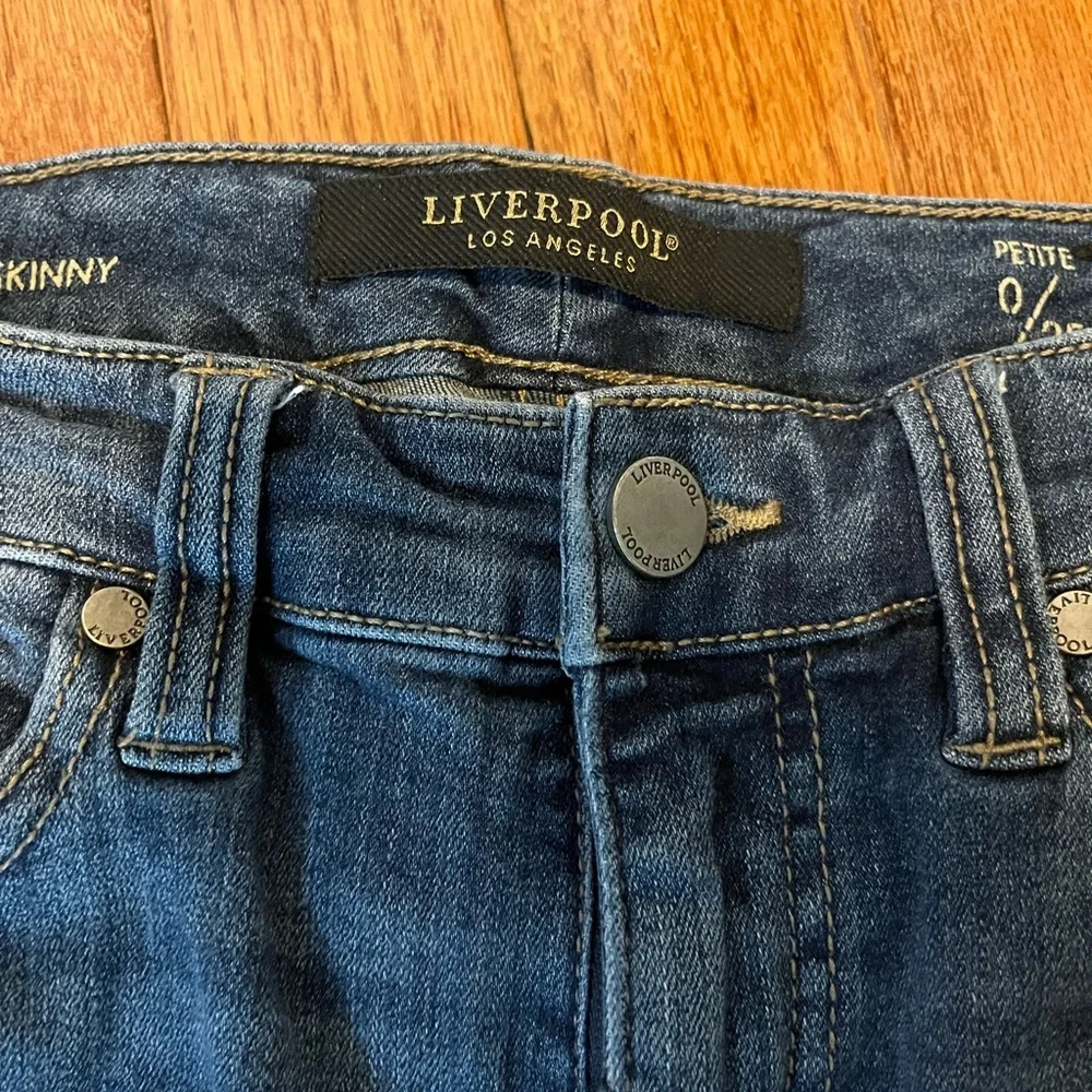 Liverpool non-skinny skinny ankle Jean in petite 0 /25 - Picture 4 of 13